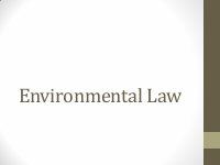 Environmental Law - Introduction Notes.pdf